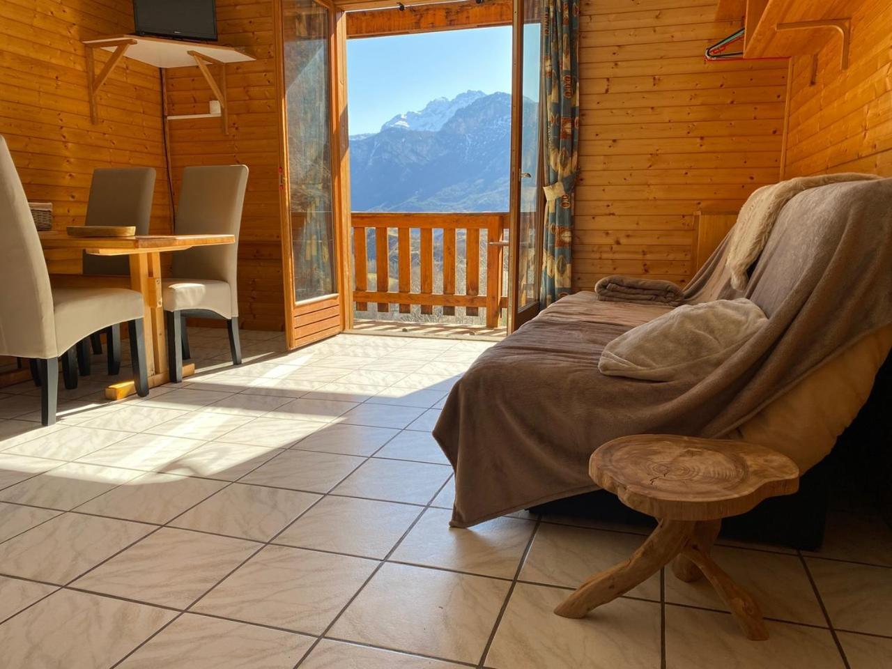 Chalet A Un Endroit Exceptionnel, Alpes, Parc National Des Ecrins Les Vigneaux 外观 照片