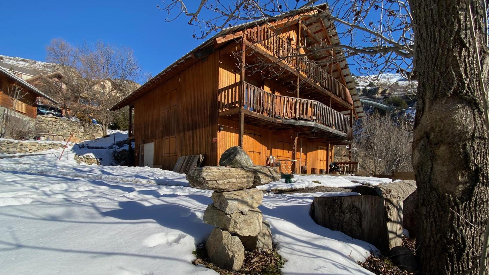 Chalet A Un Endroit Exceptionnel, Alpes, Parc National Des Ecrins Les Vigneaux 外观 照片