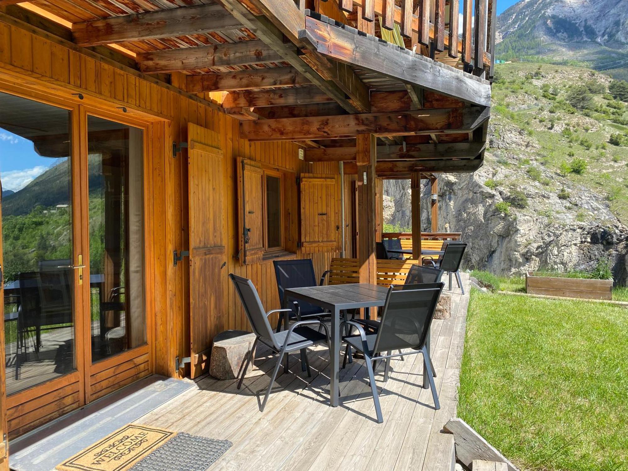 Chalet A Un Endroit Exceptionnel, Alpes, Parc National Des Ecrins Les Vigneaux 外观 照片