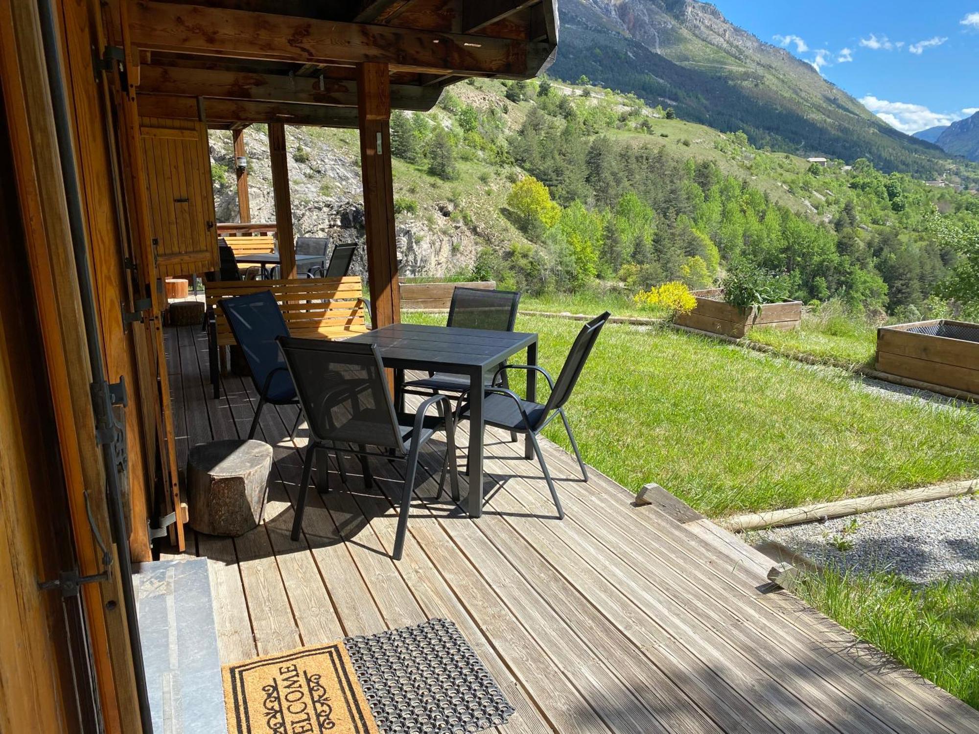 Chalet A Un Endroit Exceptionnel, Alpes, Parc National Des Ecrins Les Vigneaux 外观 照片