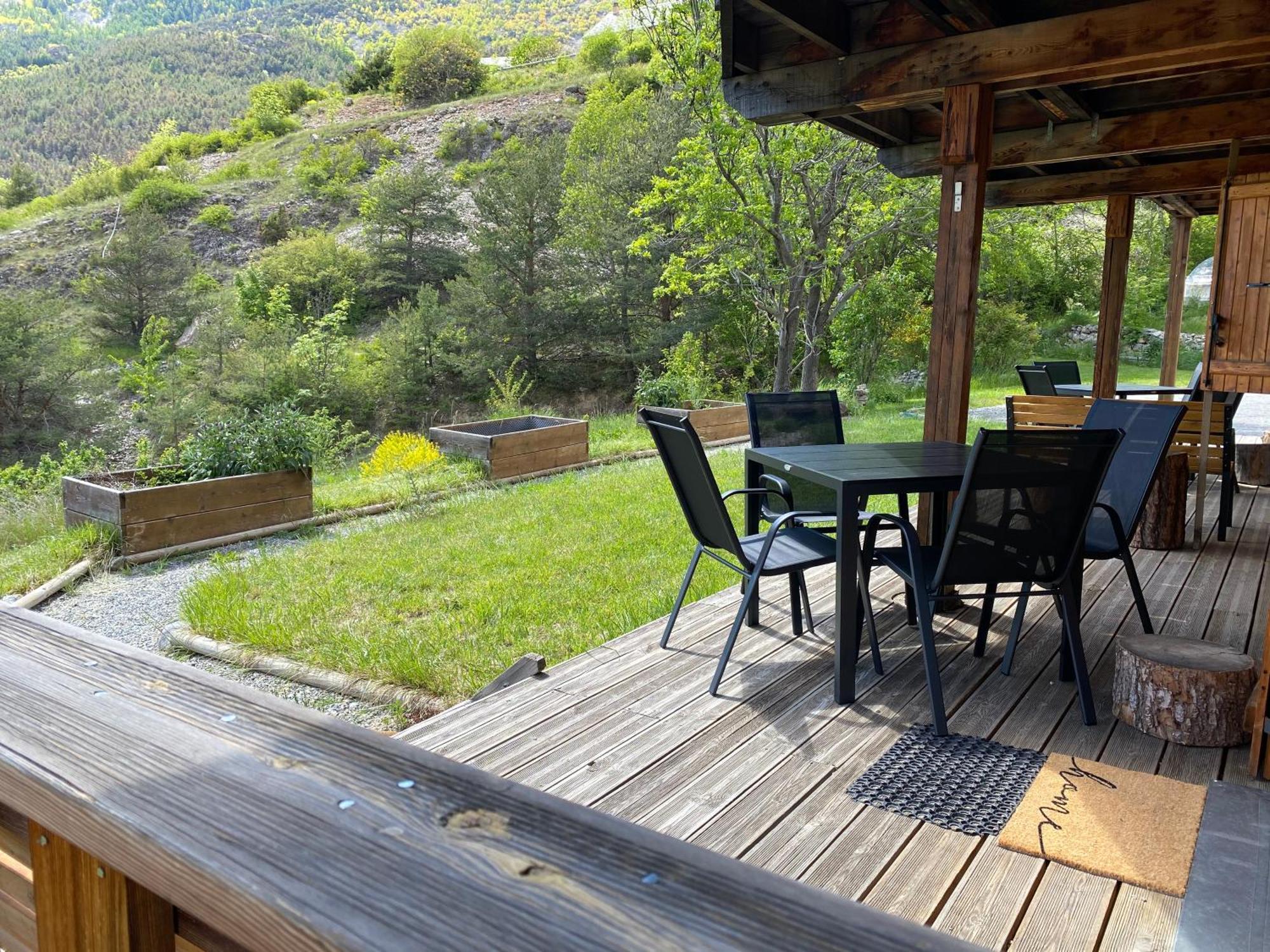 Chalet A Un Endroit Exceptionnel, Alpes, Parc National Des Ecrins Les Vigneaux 外观 照片