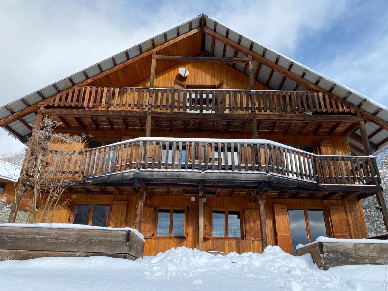 Chalet A Un Endroit Exceptionnel, Alpes, Parc National Des Ecrins Les Vigneaux 外观 照片
