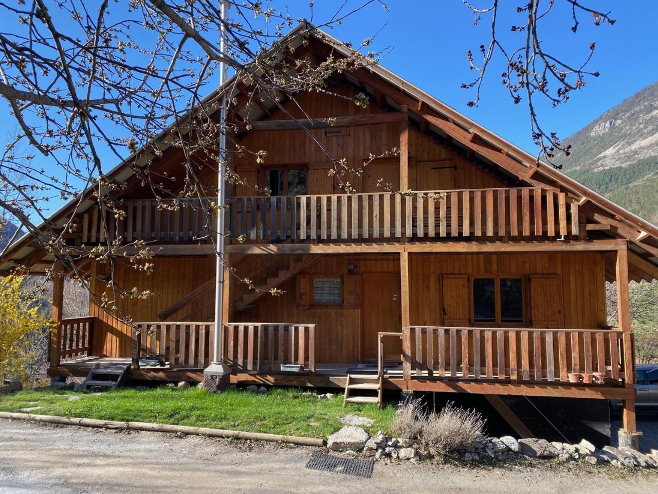 Chalet A Un Endroit Exceptionnel, Alpes, Parc National Des Ecrins Les Vigneaux 外观 照片
