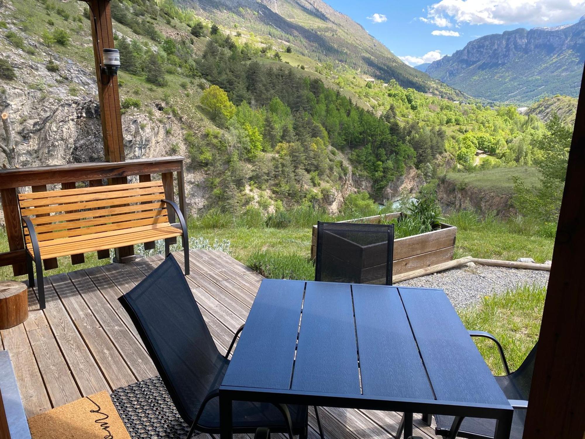 Chalet A Un Endroit Exceptionnel, Alpes, Parc National Des Ecrins Les Vigneaux 外观 照片