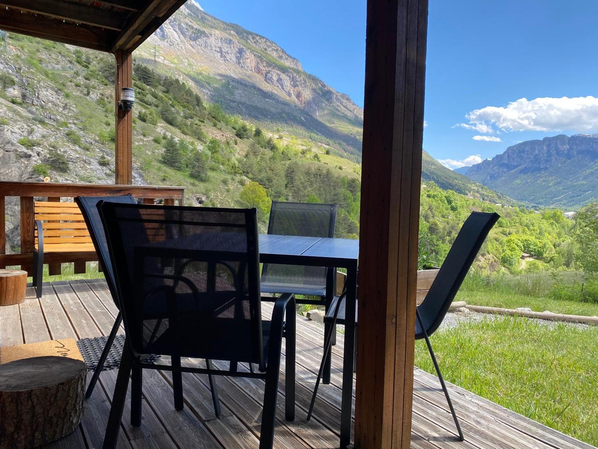 Chalet A Un Endroit Exceptionnel, Alpes, Parc National Des Ecrins Les Vigneaux 外观 照片